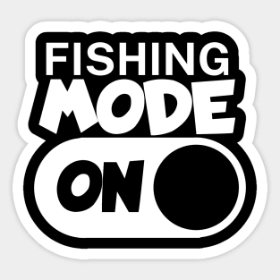 Fishing mode on Sticker